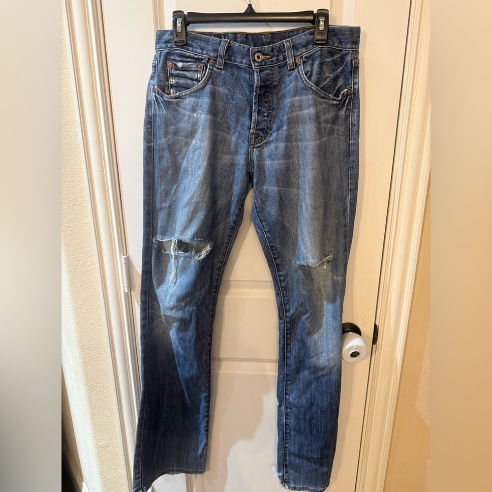 Men’s Lucky Brand Dungarees Slim Bootleg Size 31